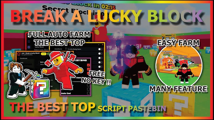 BREAK A LUCKY BLOCK SCRIPT